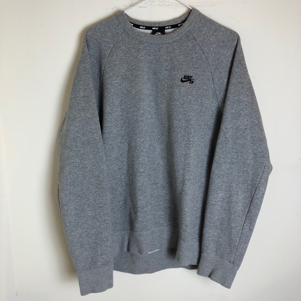 Nike SB Grey Crewneck Sweater